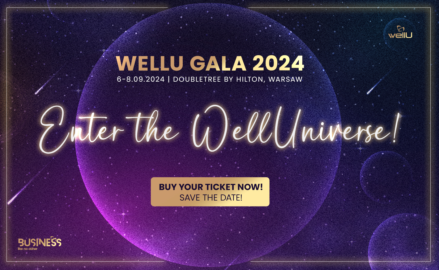 Gala WellU 2024 Warsaw. Enter the WellUniverse!